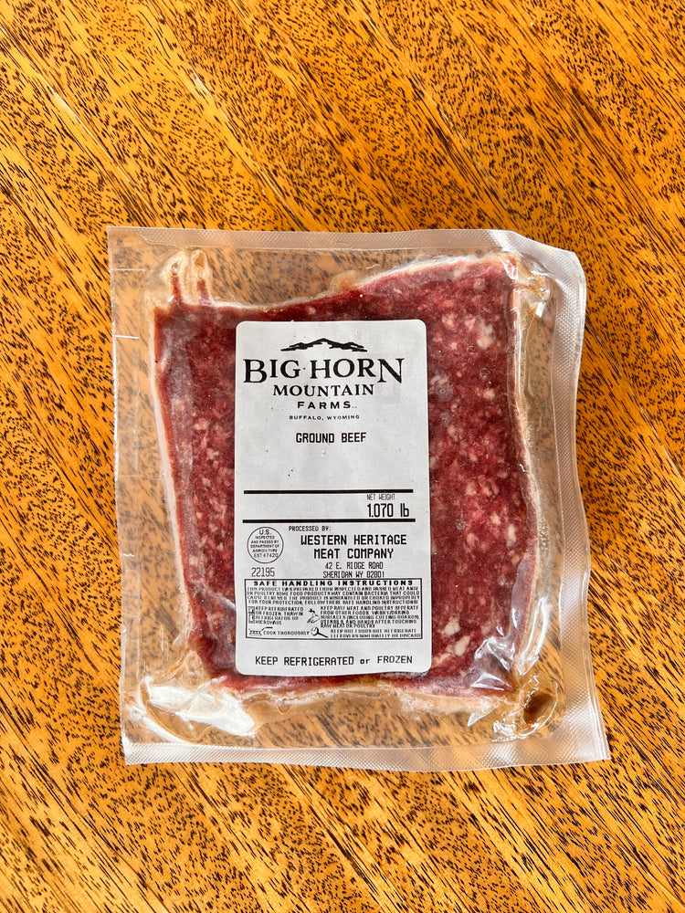 20 Pound Box of Prime Wyoming Wagyu Burger